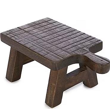 Southern Living Simplicity Collection Decorative Wood Pedestal