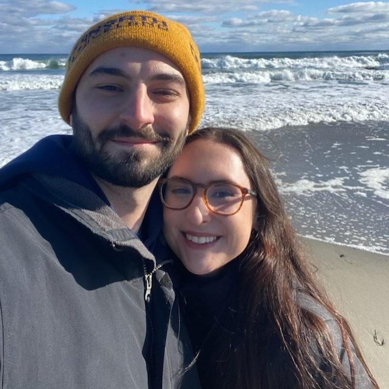 Taken on our first trip to New England as a couple!