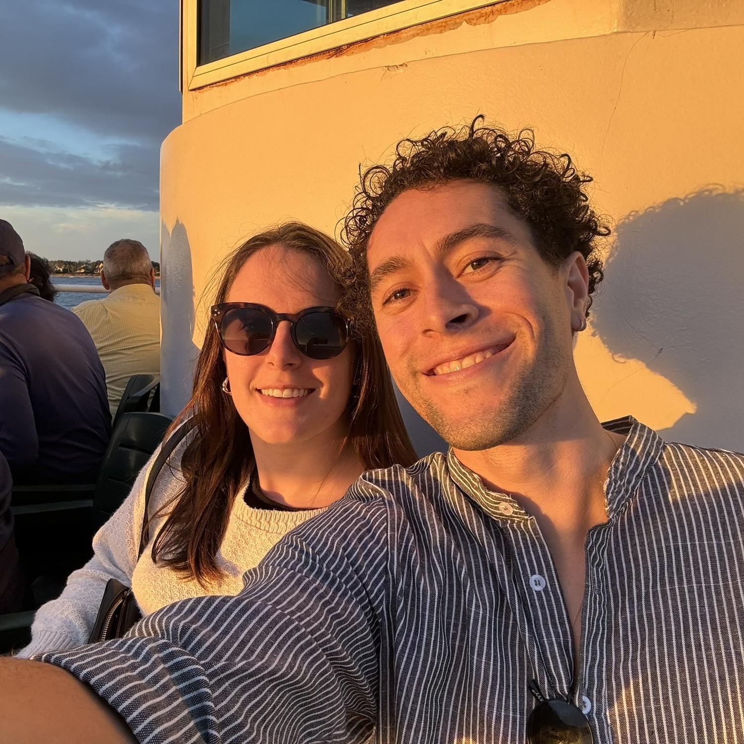 Celebrating one year out from our wedding. Spent the weekend in Charleston with our families