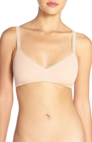 Stretch Cotton Bralette-small