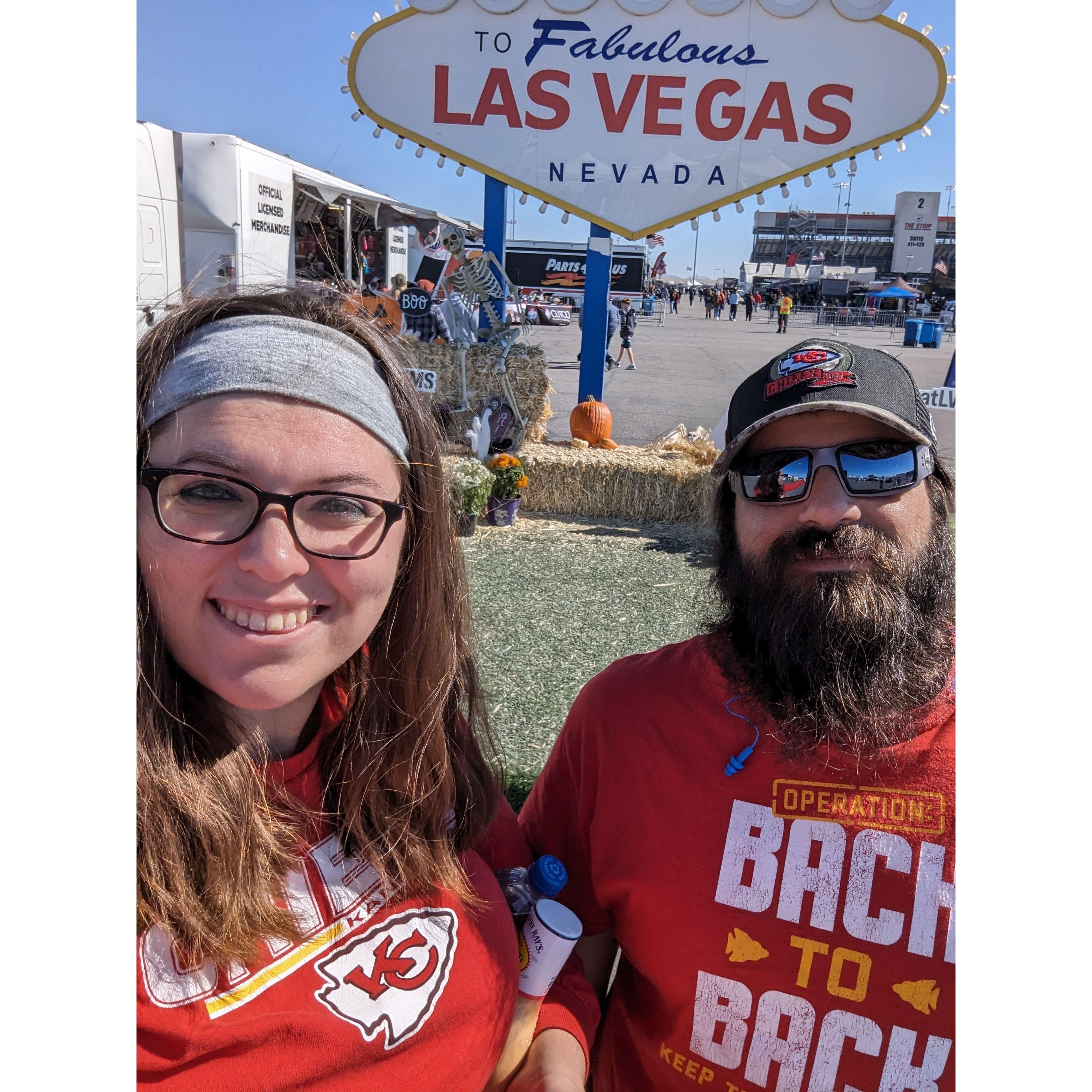 Taking Dylan to Vegas Races!