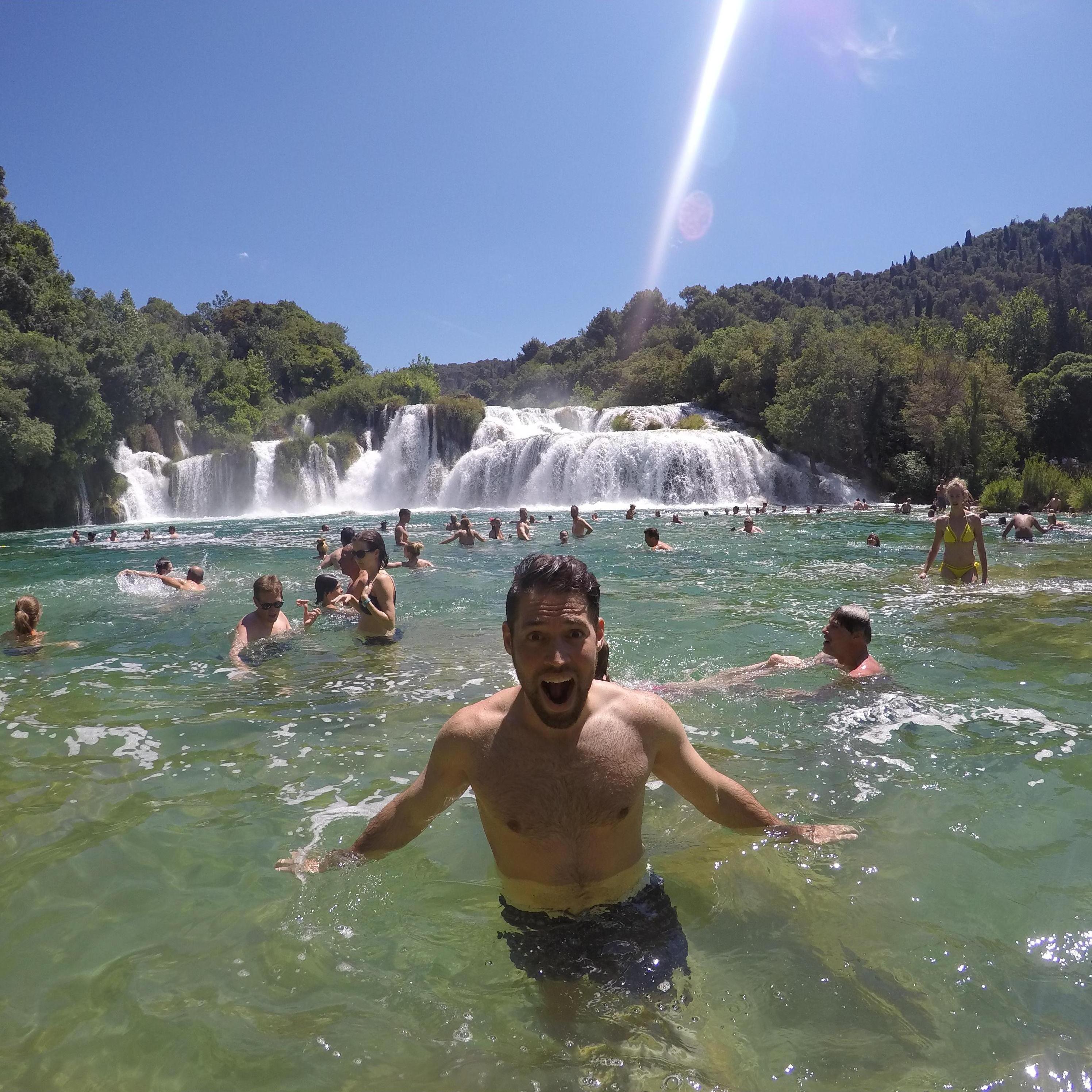 Krka Waterfalls, Croatia. 2016.