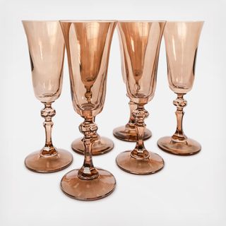 Estelle Regal Flute, Set of 6