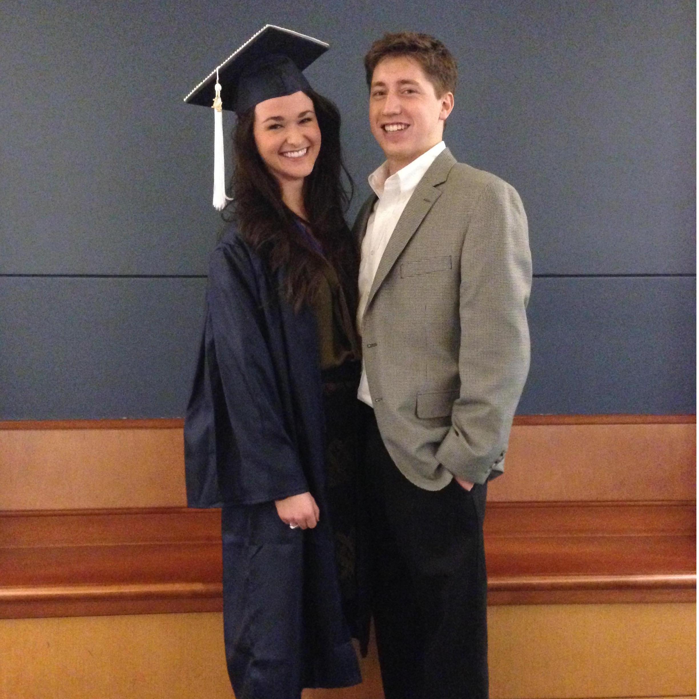 My graduation from Penn State