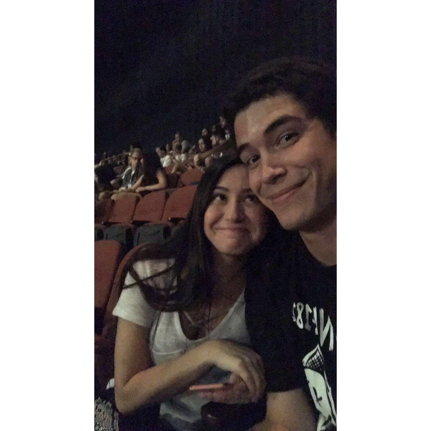George asked Ellee to be his girlfriend after this Blink-182 concert on October 1, 2016. We have gone to multiple Blink-182 concerts together since.