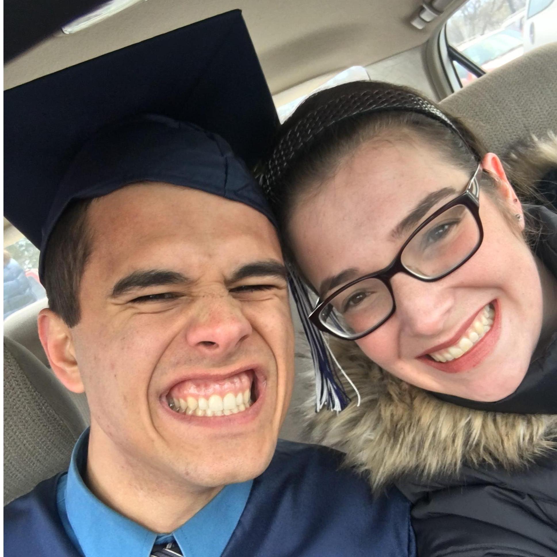 Devin's College Graduation. December 2017.