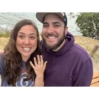 Moments after the proposal