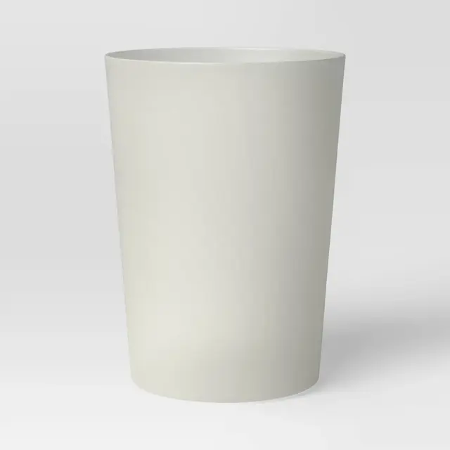 18 fl oz Plastic Short Tumbler Cocoa Butter Beige - Room Essentials™