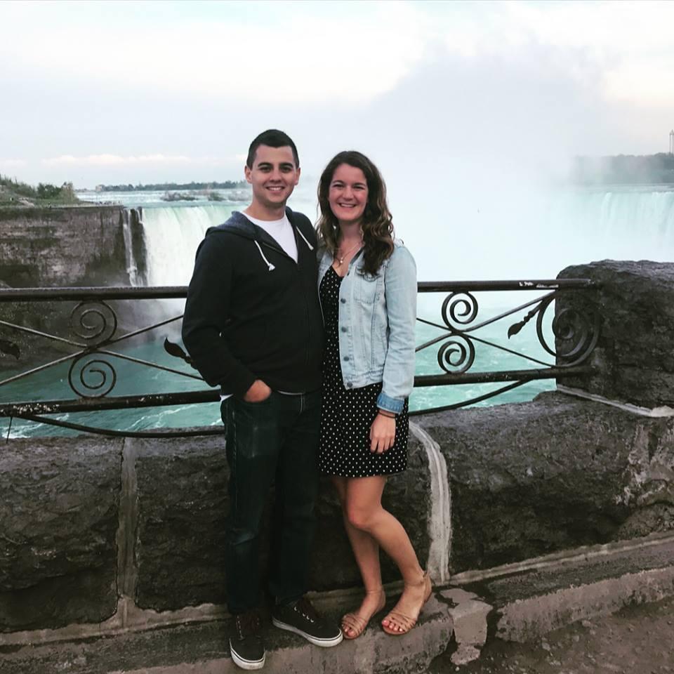 First stop at Niagara Falls on our road trip to Minneapolis