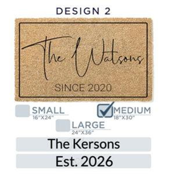Kerson Customized Doormat