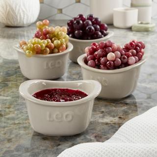 Leo Balance Stone Ramekin, Set of 4