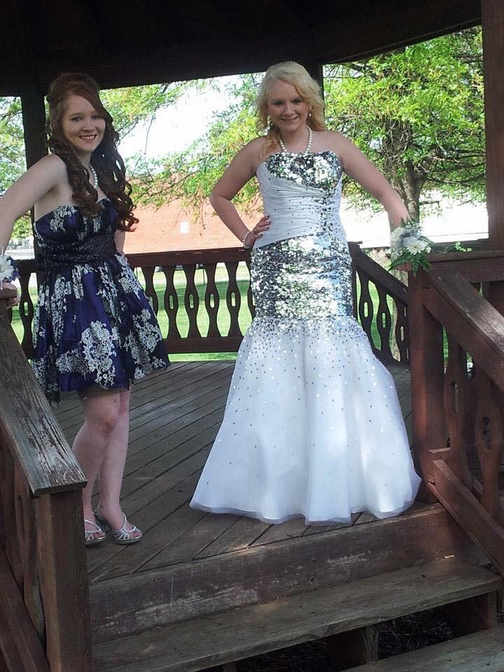 Cassie and Ashley Prom 2014