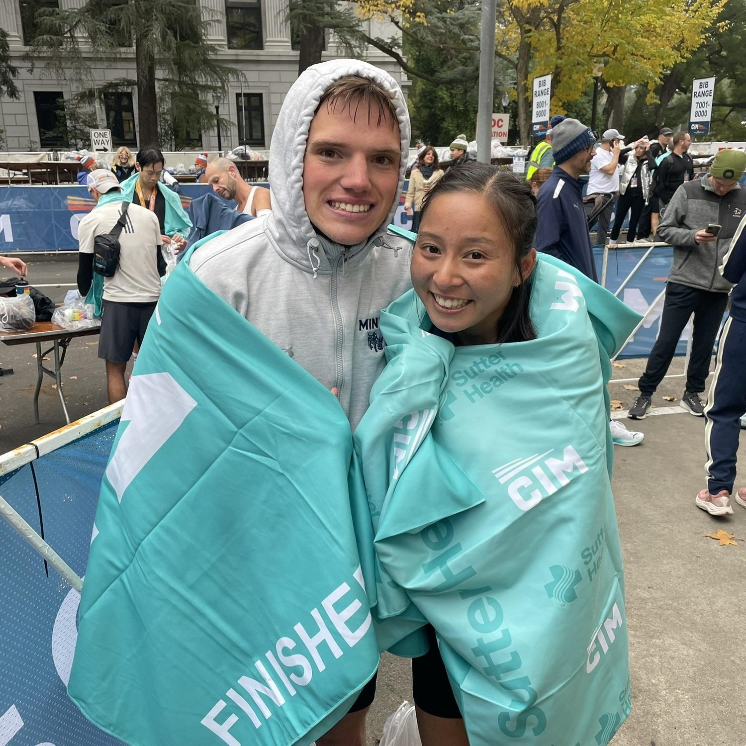 December 2025 - our first marathon!