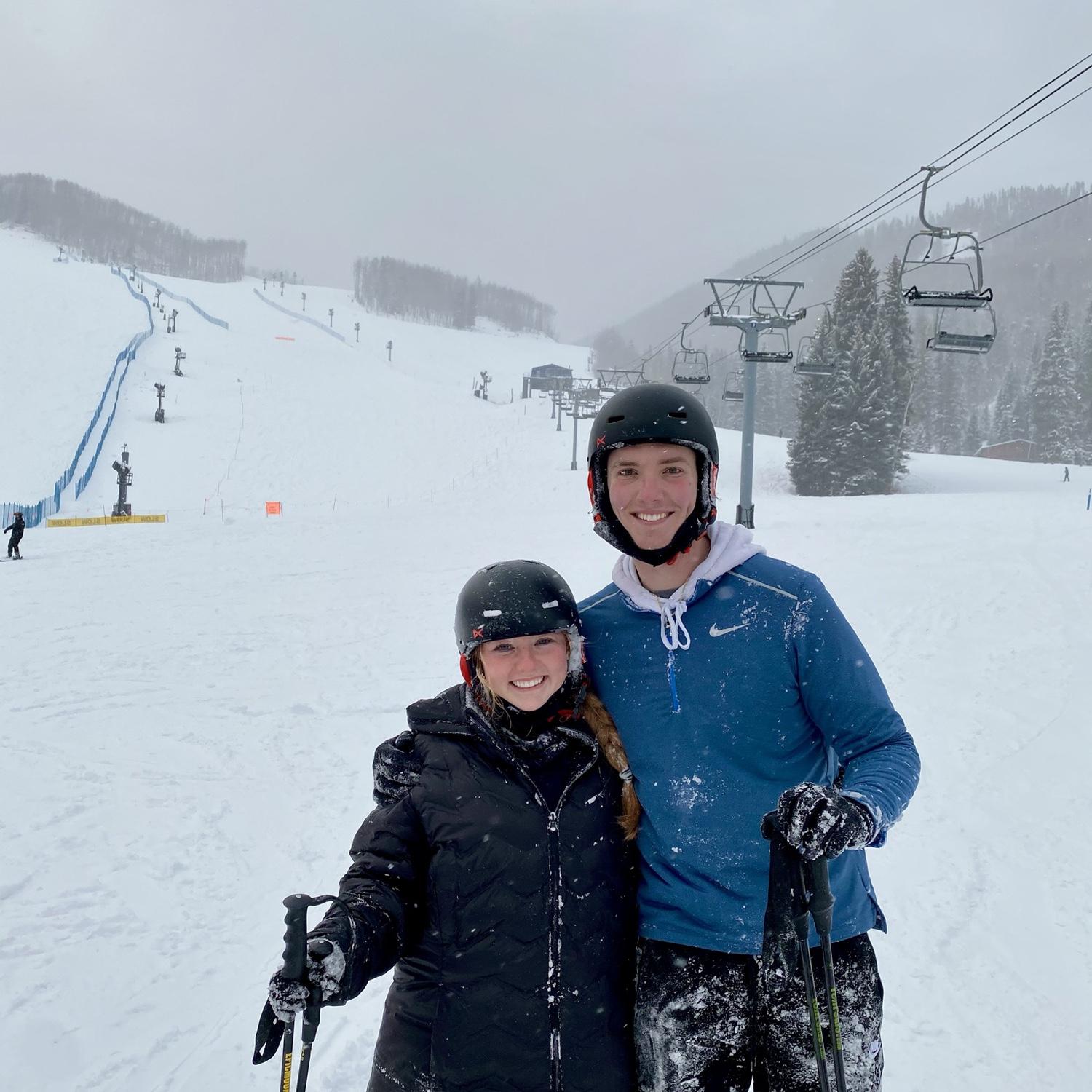 Skiing in Vail!