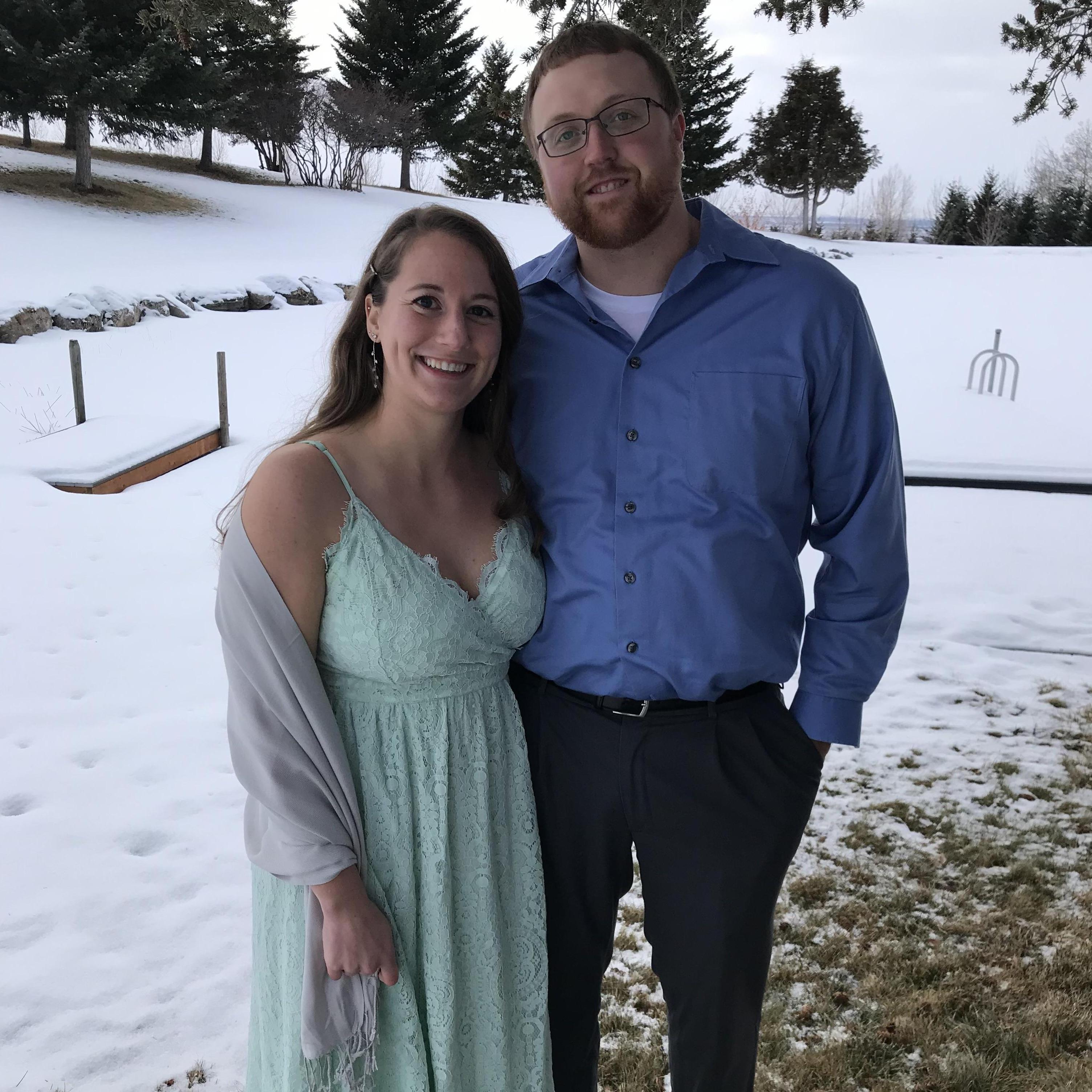 Easton & Cindy's wedding, Dec. 2019