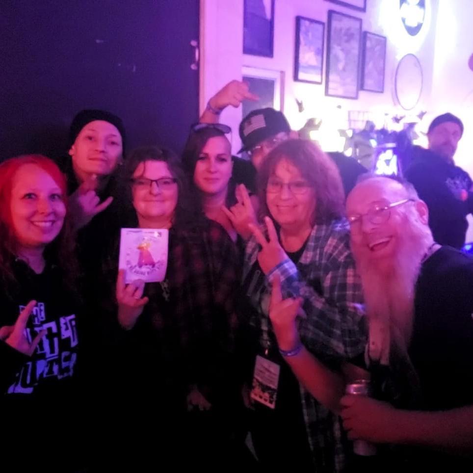Wednesday 13 concert with friends, Madison, Wisconsin, November 2023