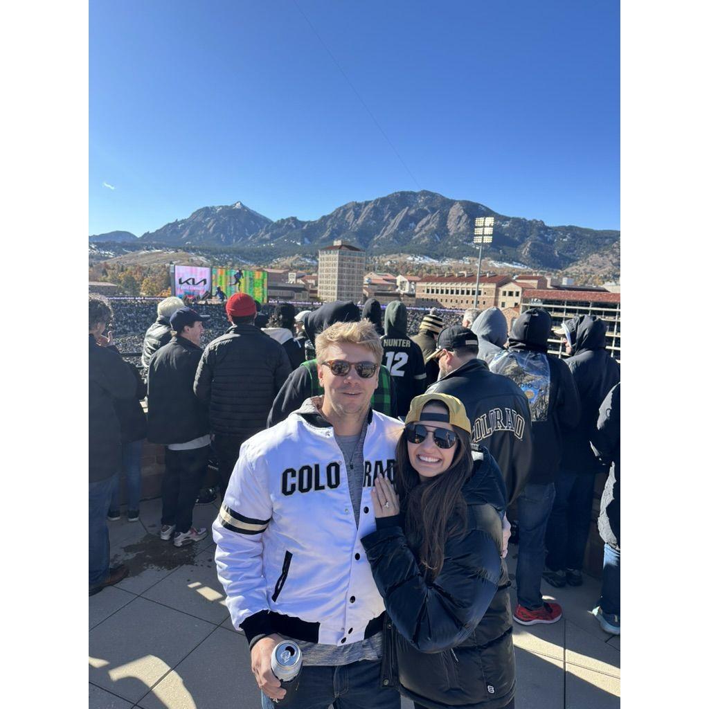 Our first Buff's game