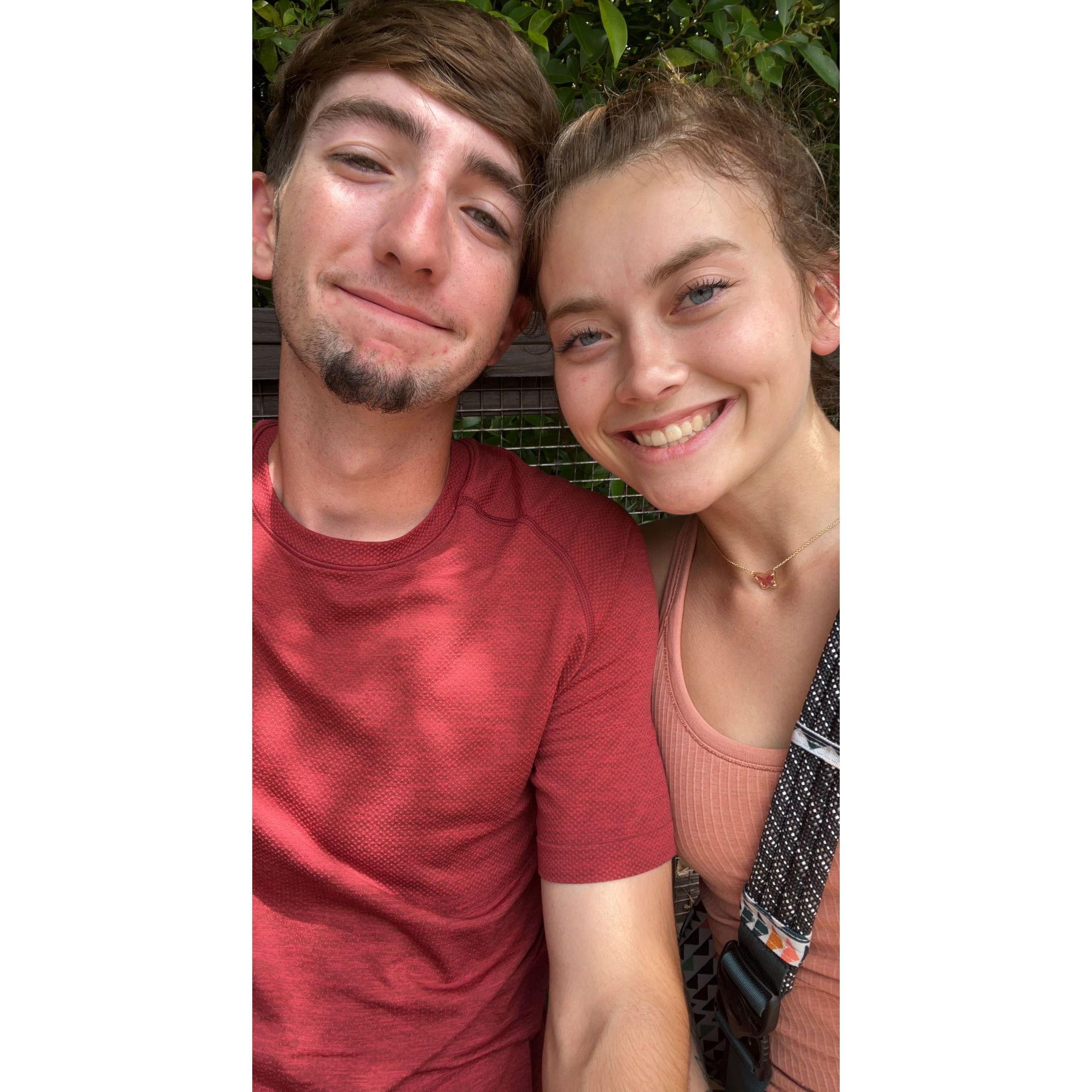 A picture from our day at Animal Kingdom.