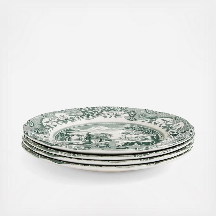 Spode, Green Italian Salad Plate, Set of 4 | Zola
