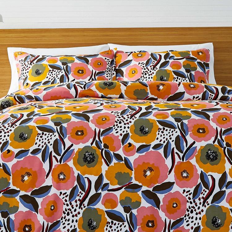 Marimekko Mykero 3 Piece deals Duvet Set Full/Queen Multicolored