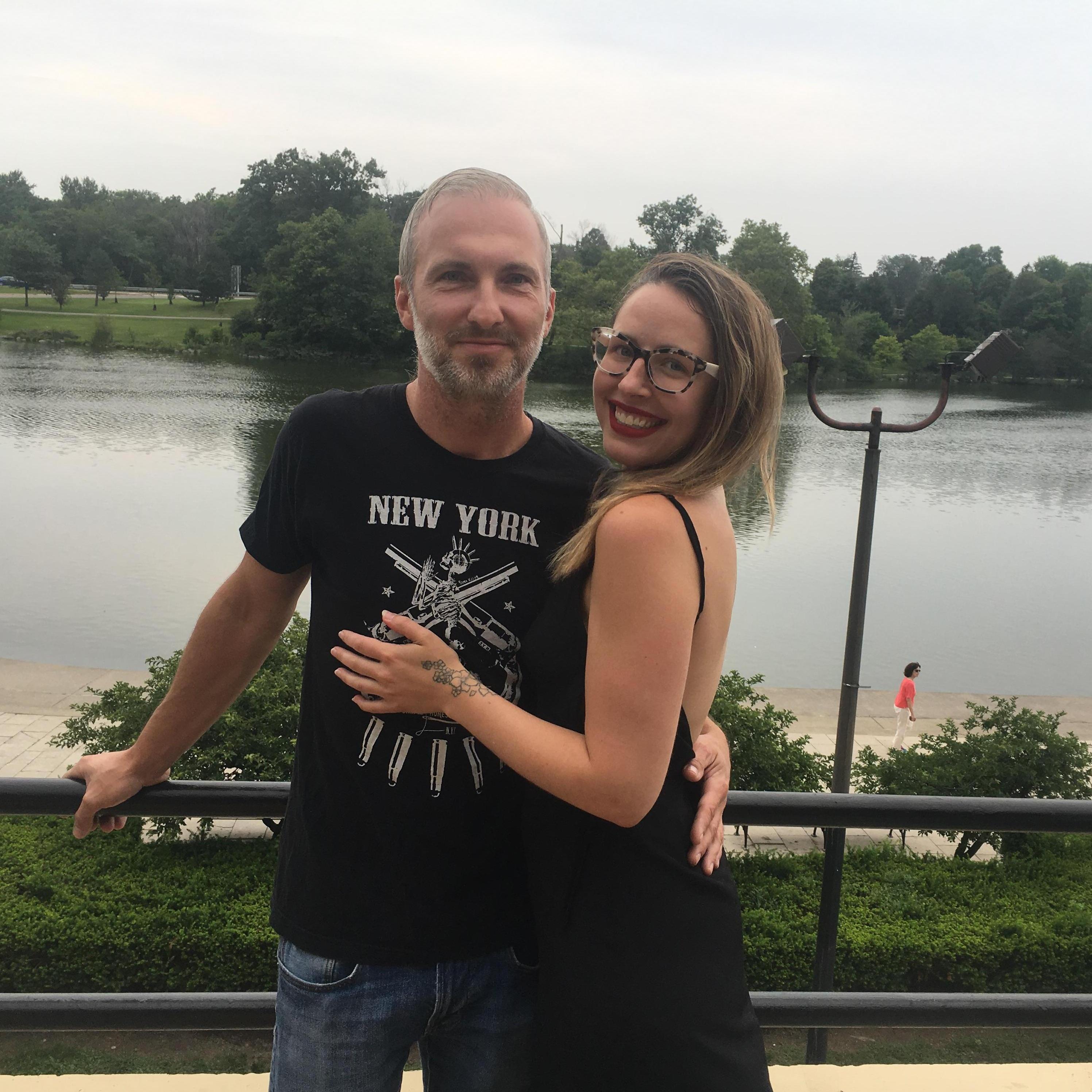 Summer drinks at the wedding venue!