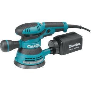 3 Amp 5 in. Corded Variable Speed Random Orbital Sander with Dust Bag