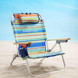 Tommy Bahama Paloma Stripe Deluxe Backpack Beach Chair