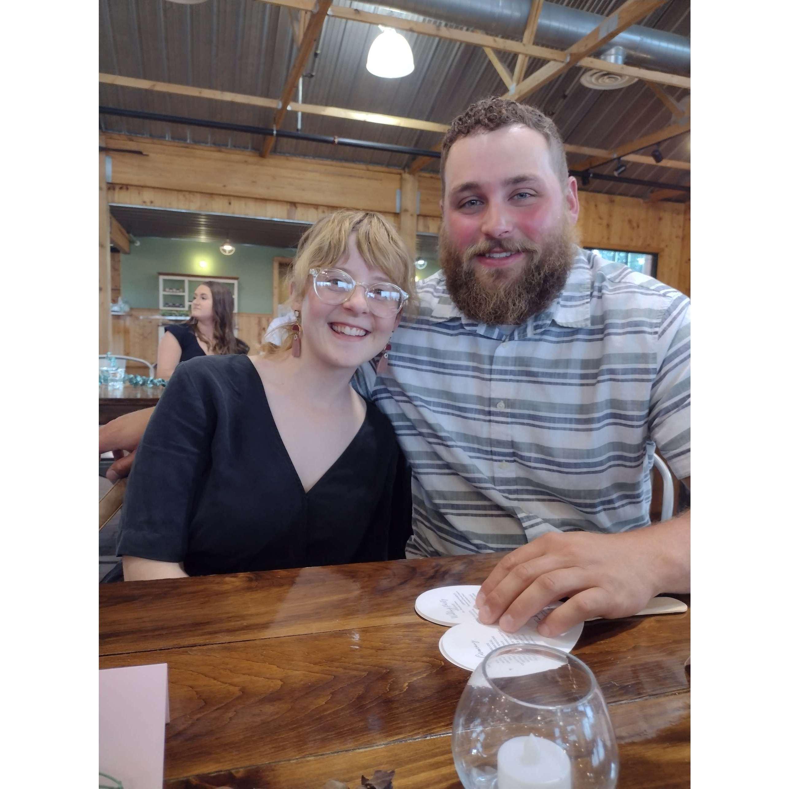 We are beyond excited and grateful to be getting married ourselves now!