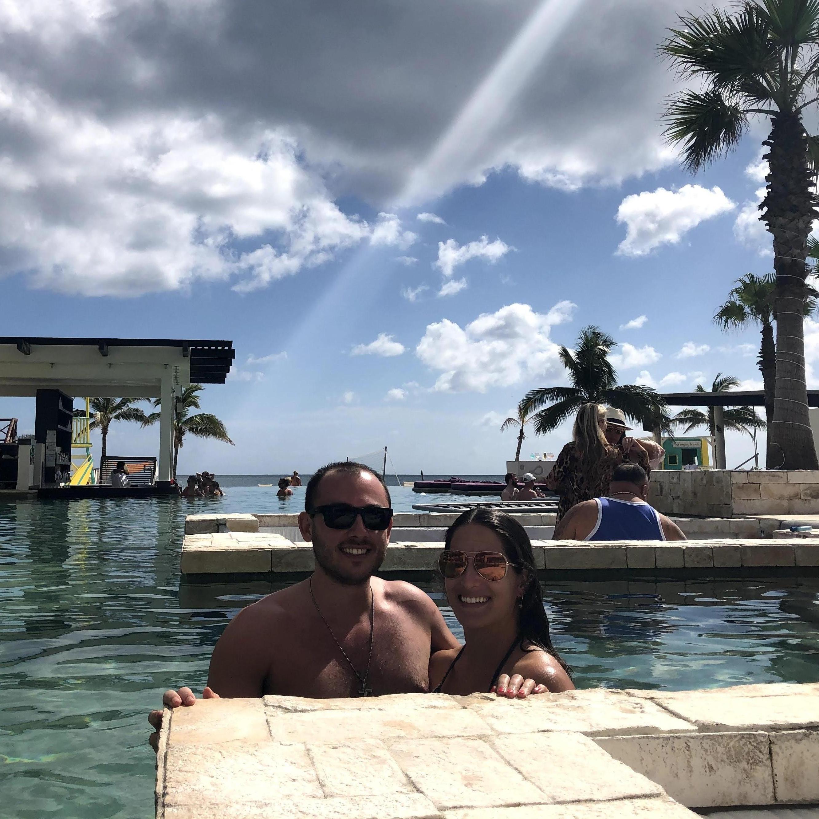 Our first vacation together
