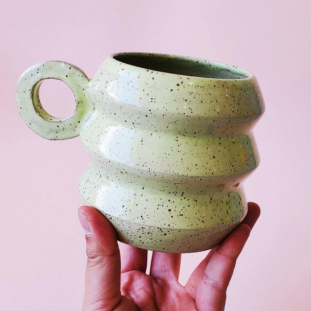 MINTY ZIG ZAG MUG