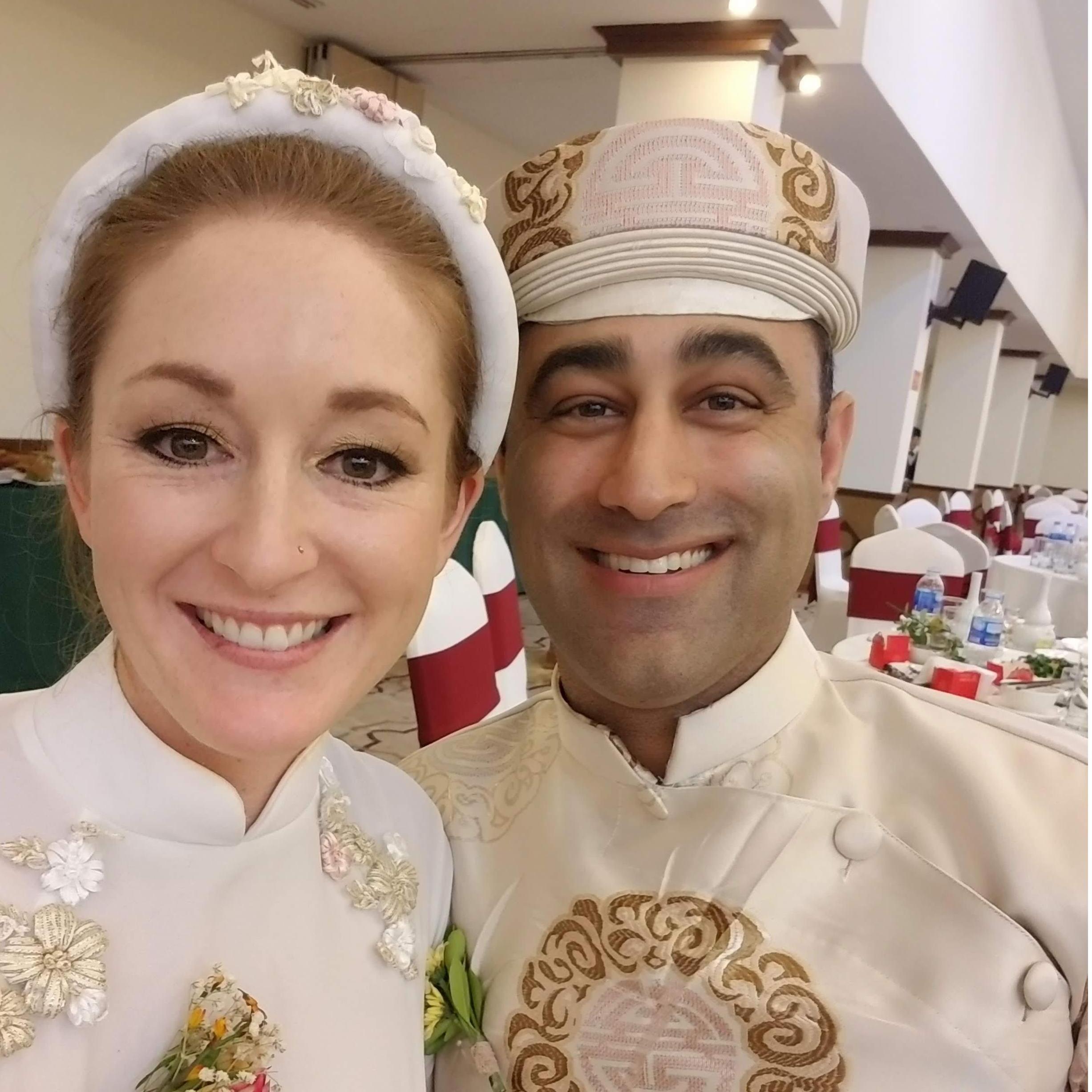 We went to Vietnam and were included in a friend's wedding! These are our bridesmaid/groomsman outfits :)
New Year - 2020