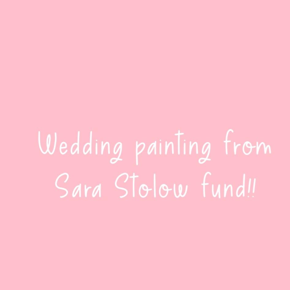 Wedding Painting from Sara Stolow Art