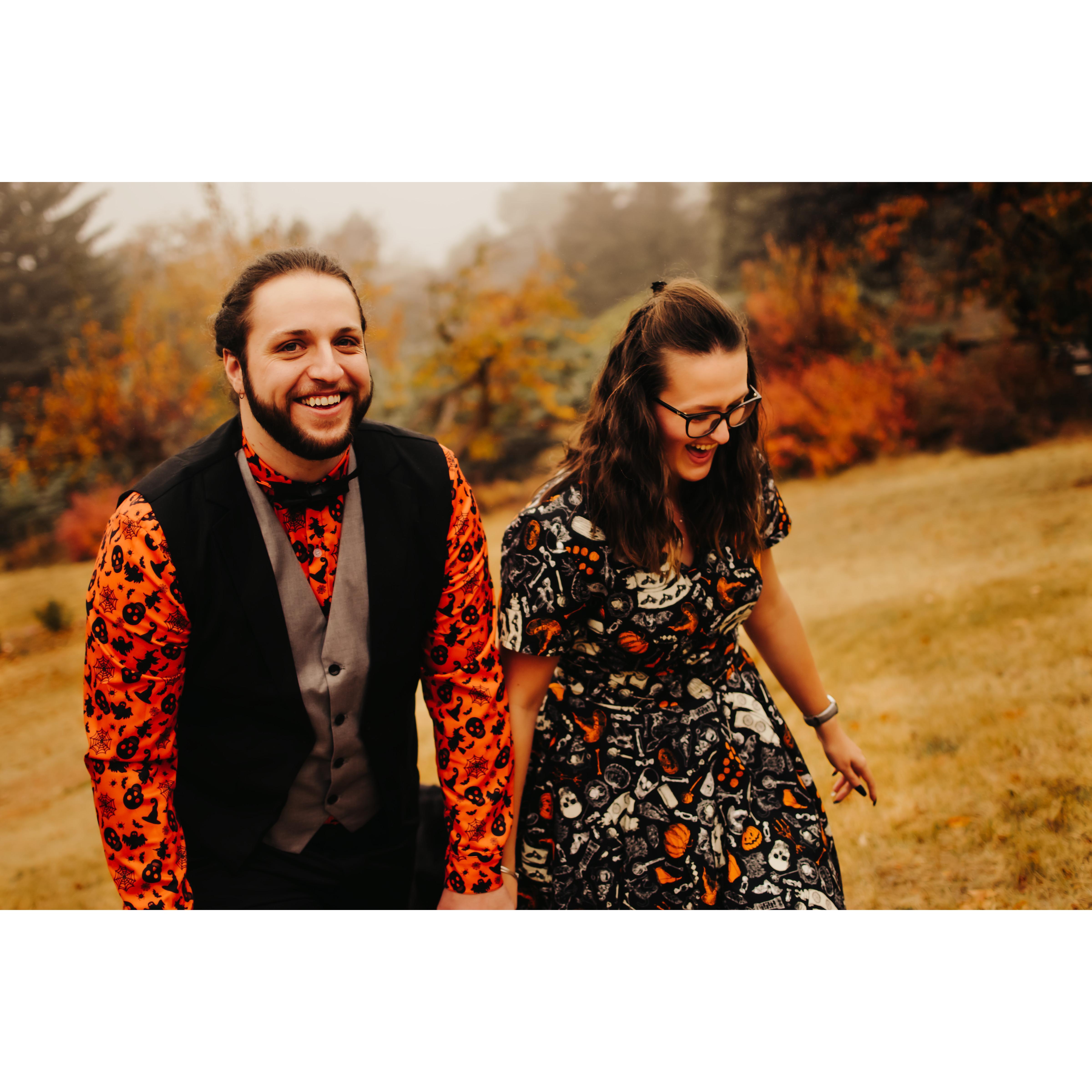 October 2021 - Our Third Anniversary, and also the day of our wedding!