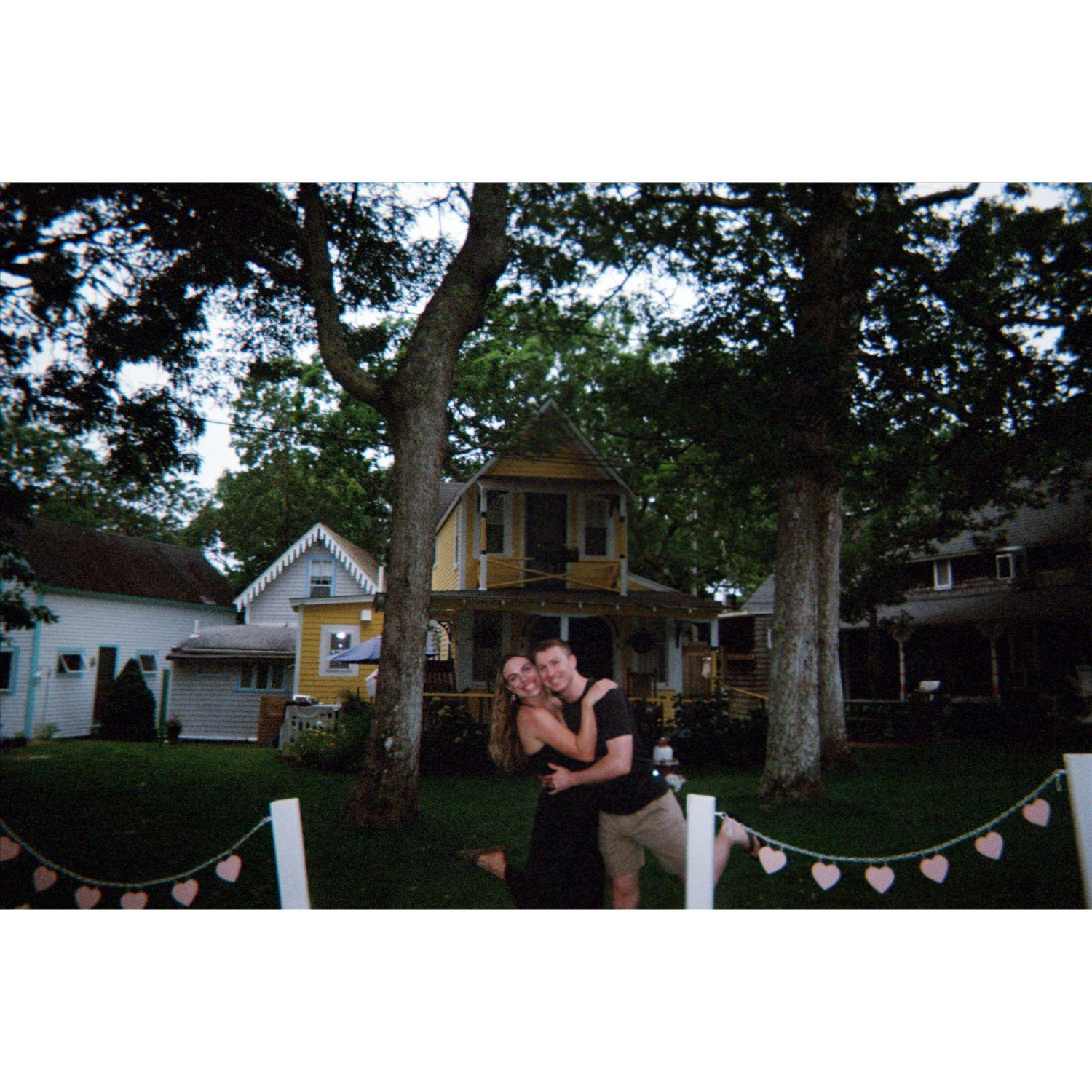 Taken just before Erin & Pat left for their date where Pat proposed!