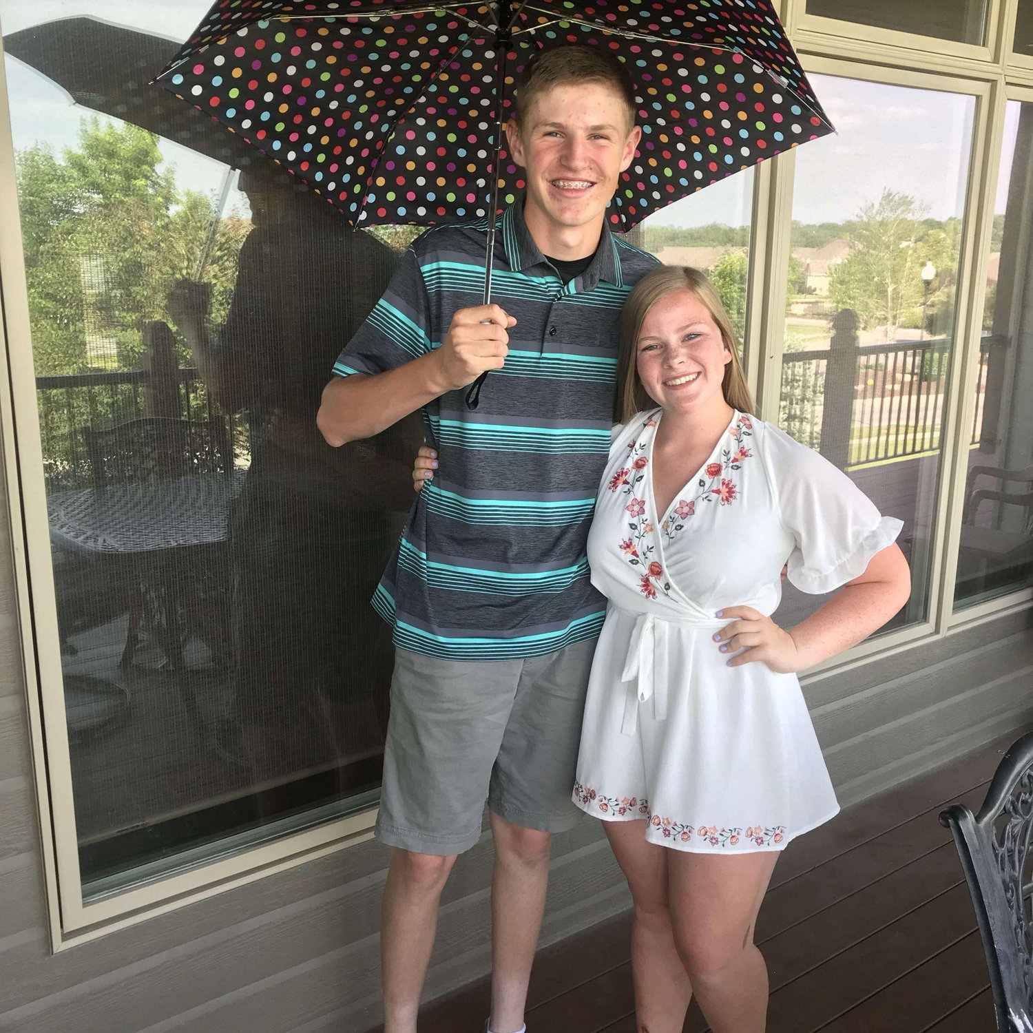 Our first official date - Josh asked me to be his girlfriend this night.