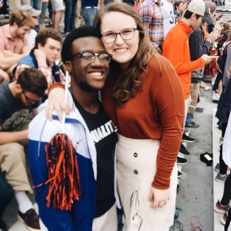 Our first "official" date at the 2017 Iron Bowl.
