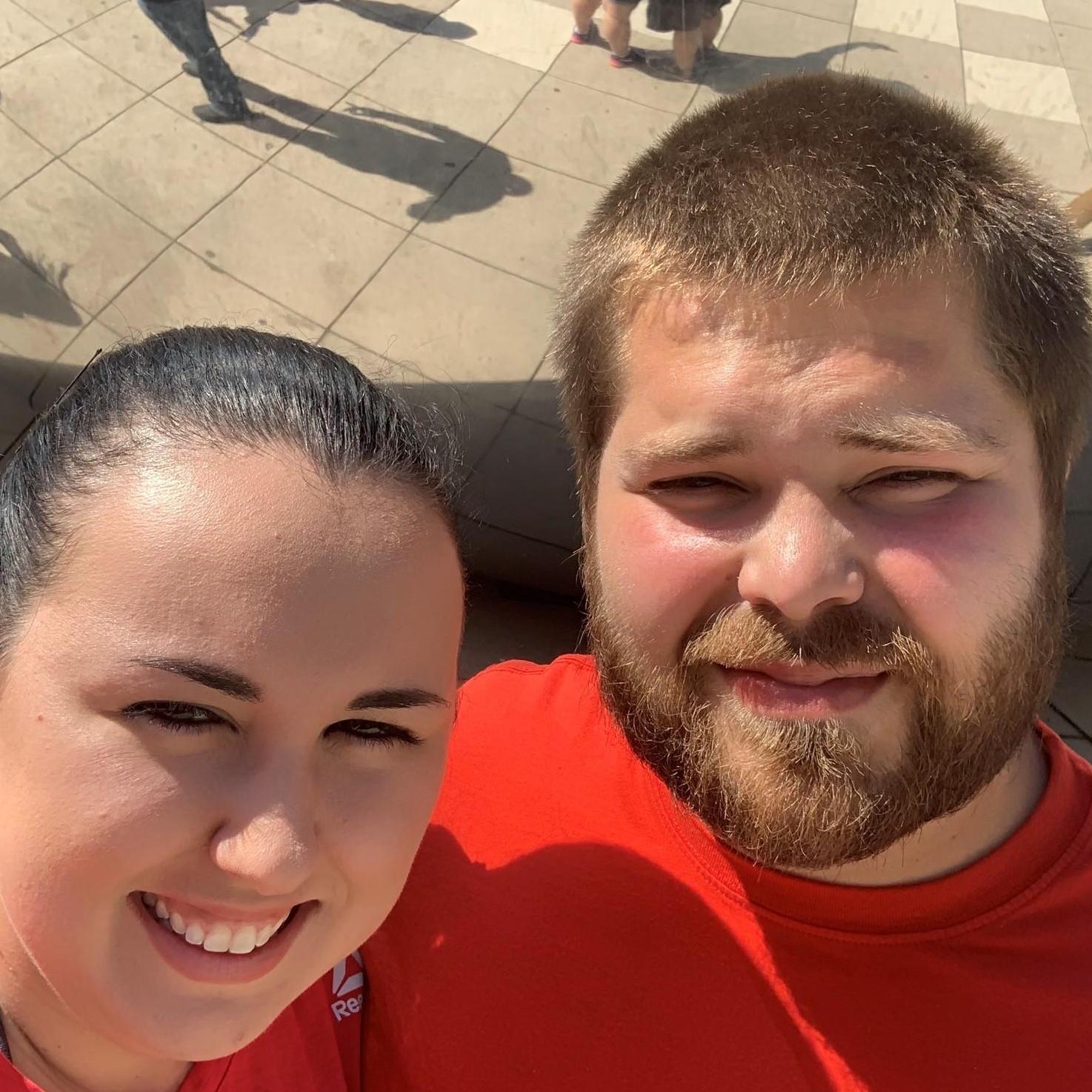 Summer 2019 - Vanessa and Jordan went to Chicago with her parents for the weekend. As you can tell, Jordan was thrilled to be taking a selfie in front of the bean