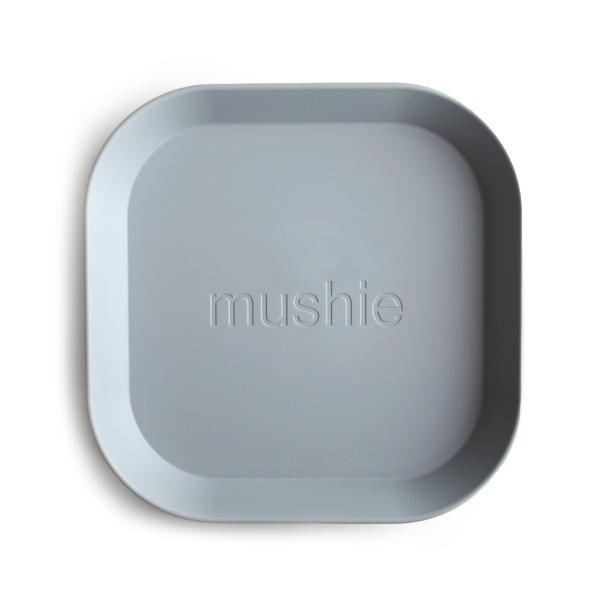 Square Dinnerware Plates, Set of 2 (Cloud)