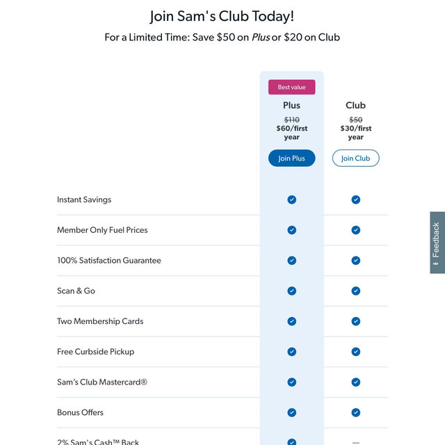 SamsClub Membership