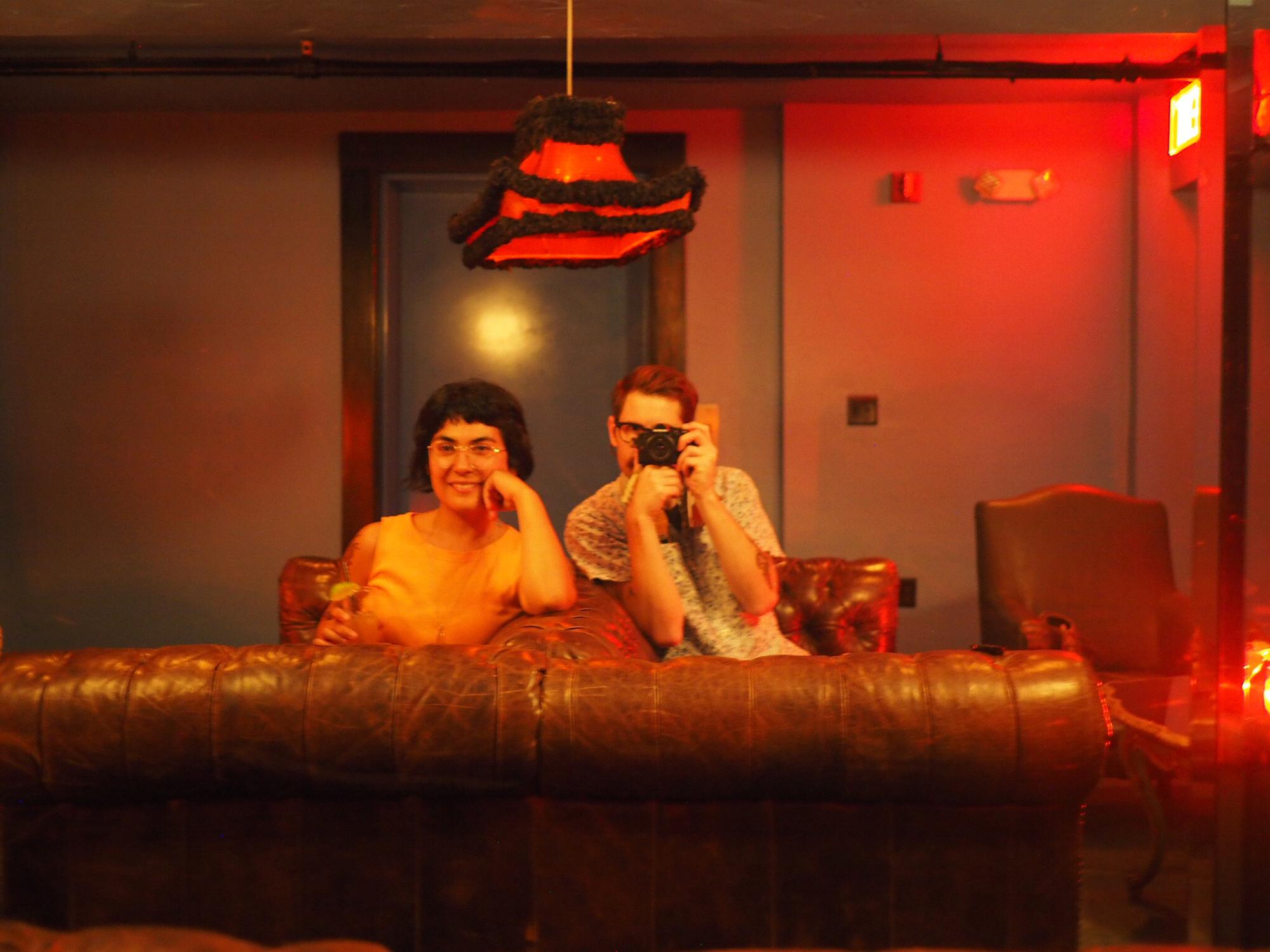Double couch folks -- that's a double couch