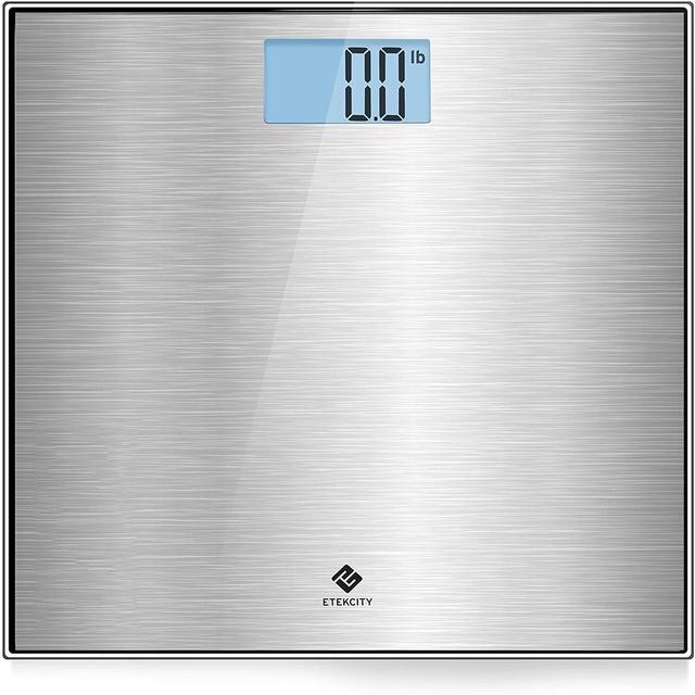 Etekcity Stainless Steel Digital Body Weight Bathroom Scale, Step-On Technology, 400 Pounds