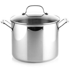 Cuisinart - Chef's Classic Stainless Steel 10 Qt. Covered Stockpot