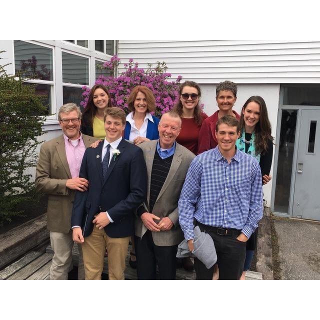 Griffin's Graduation from Bridgton Academy, 2016