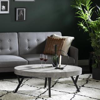 City Life Oval Coffee Table