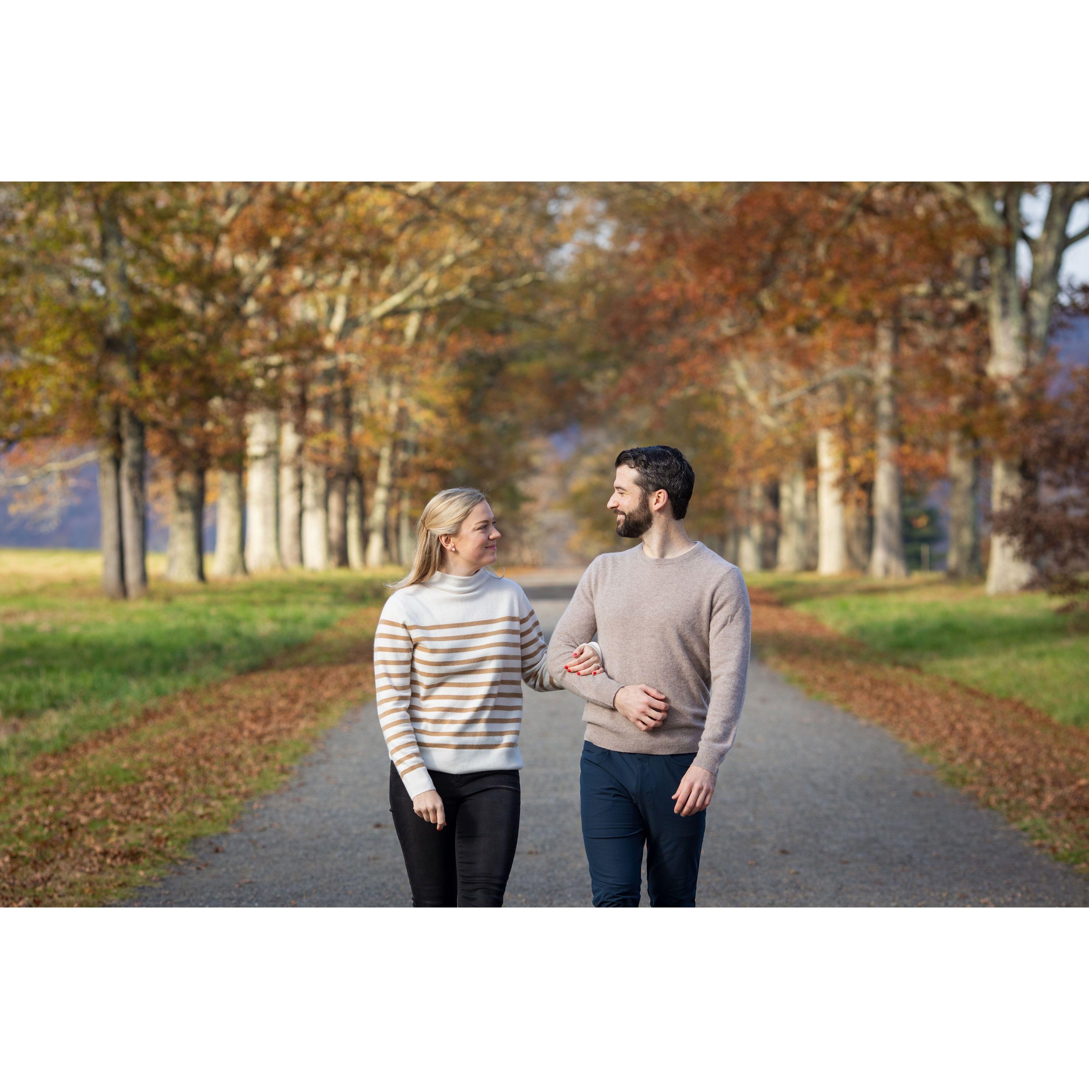 Fall engagement photos!