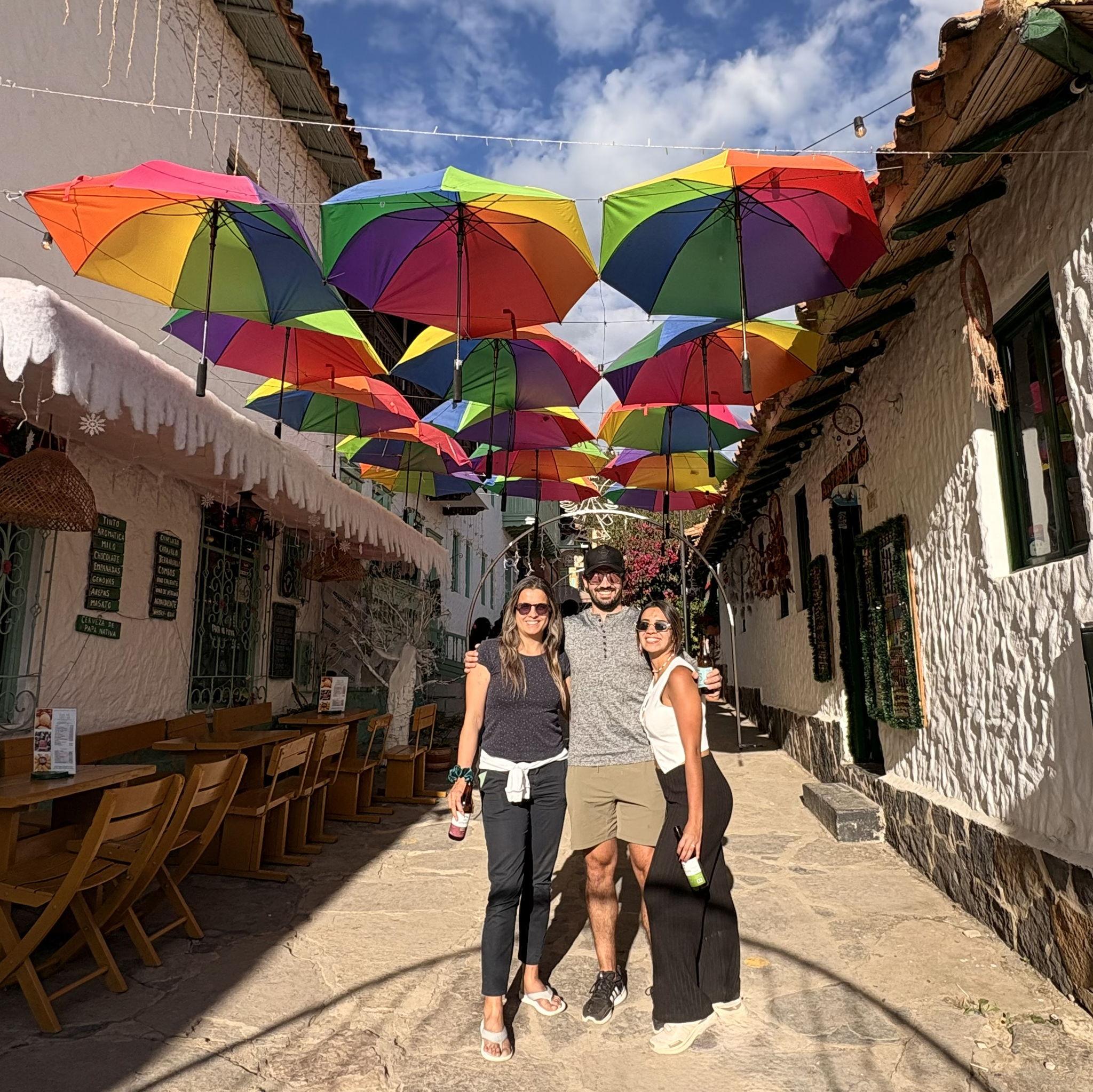 Pueblito Boyacense with Nata's aunt Margy 🏞️