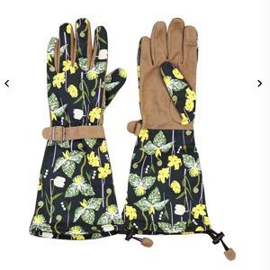 Gardening Arm Saver Gloves, Woodland Garden color