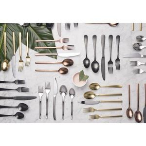 Agave 20-Piece Flatware Set--black