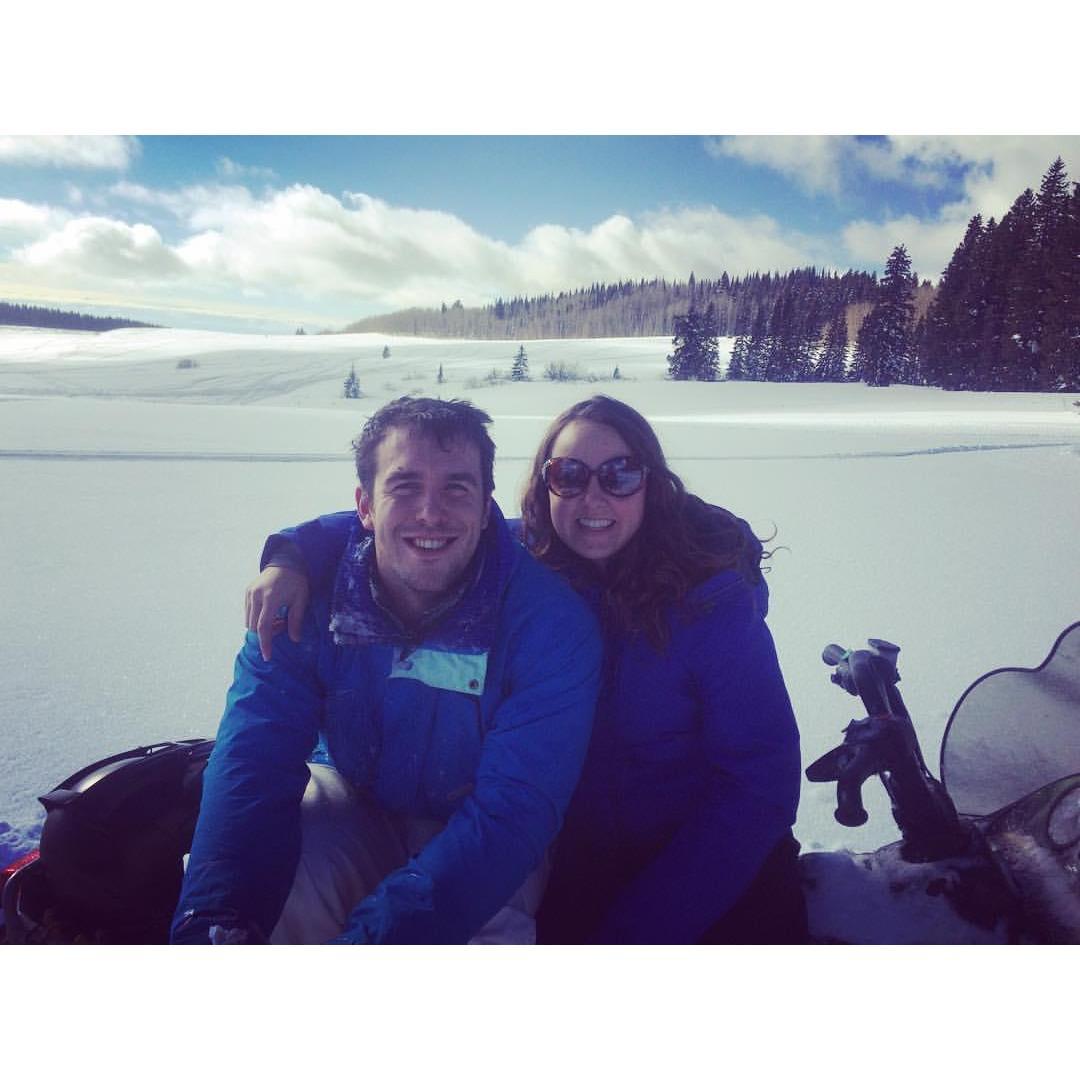 Snowmobiling on the Grand Mesa