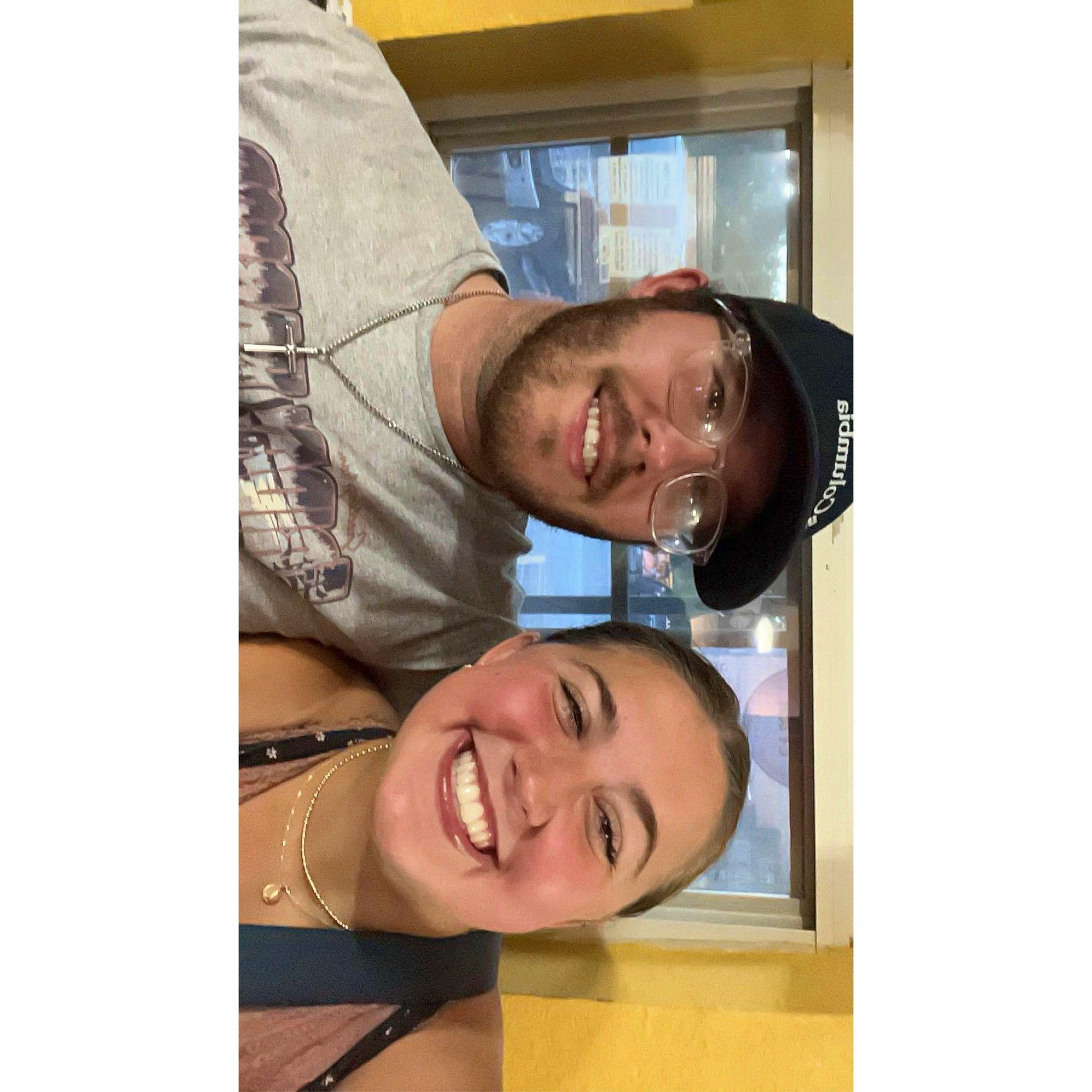 Sawyer and Olivia in San Marcos